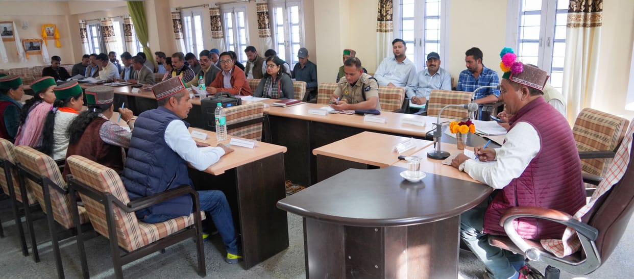 Instructions to improve sewerage drainage in Spilo Panchayat, Kinnaur, Pooh, Reckong Peo