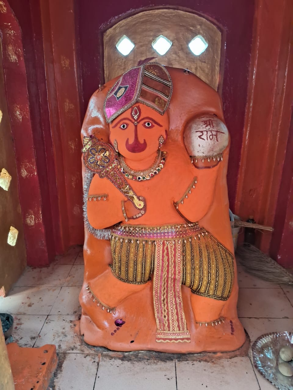 Such a temple in Ujjain where the access road to the temple is closed for a year