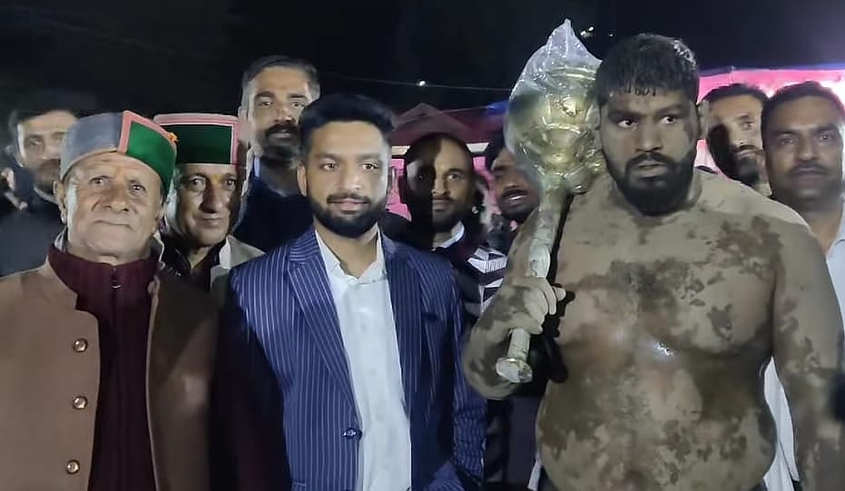 Pushpendra Malik won wrestling in Hiper
