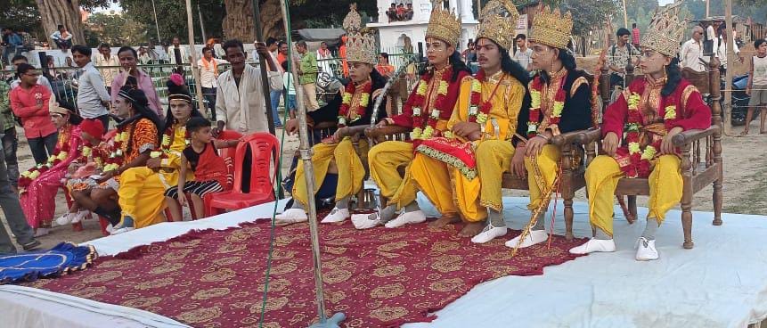 Vanagaman Leela was staged at Ghanai pond