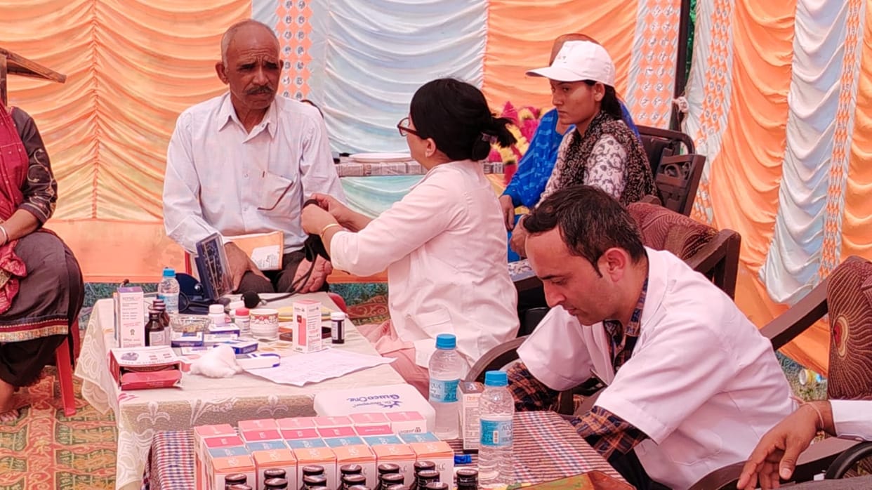 health camp in tirmili