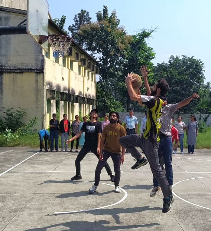 Showed strength to get selected in basketball team
