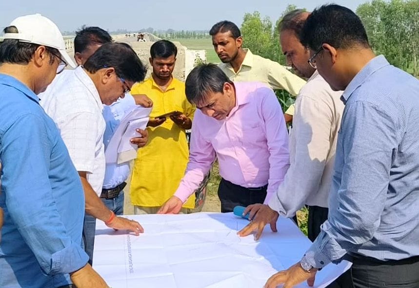 Kolaghat: Inspection done for site selection of new bridge