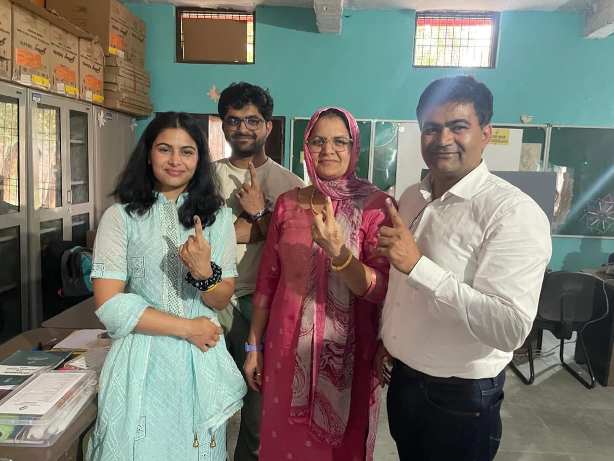 Youth and elders showed enthusiasm in voting