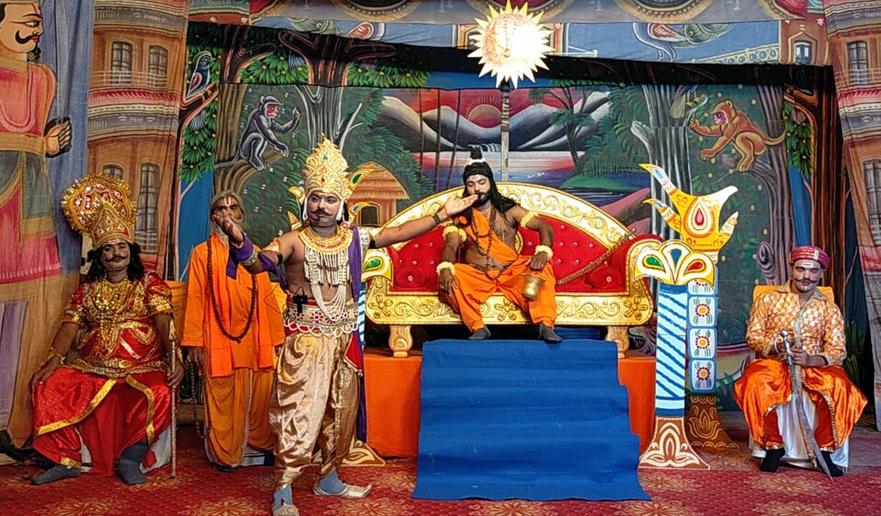 Ahalya was saved as soon as the dust of Lord Shri Ram's feet touched her