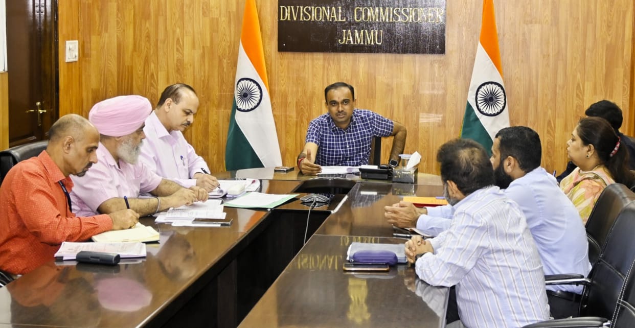 jammu, administration, health, meeting