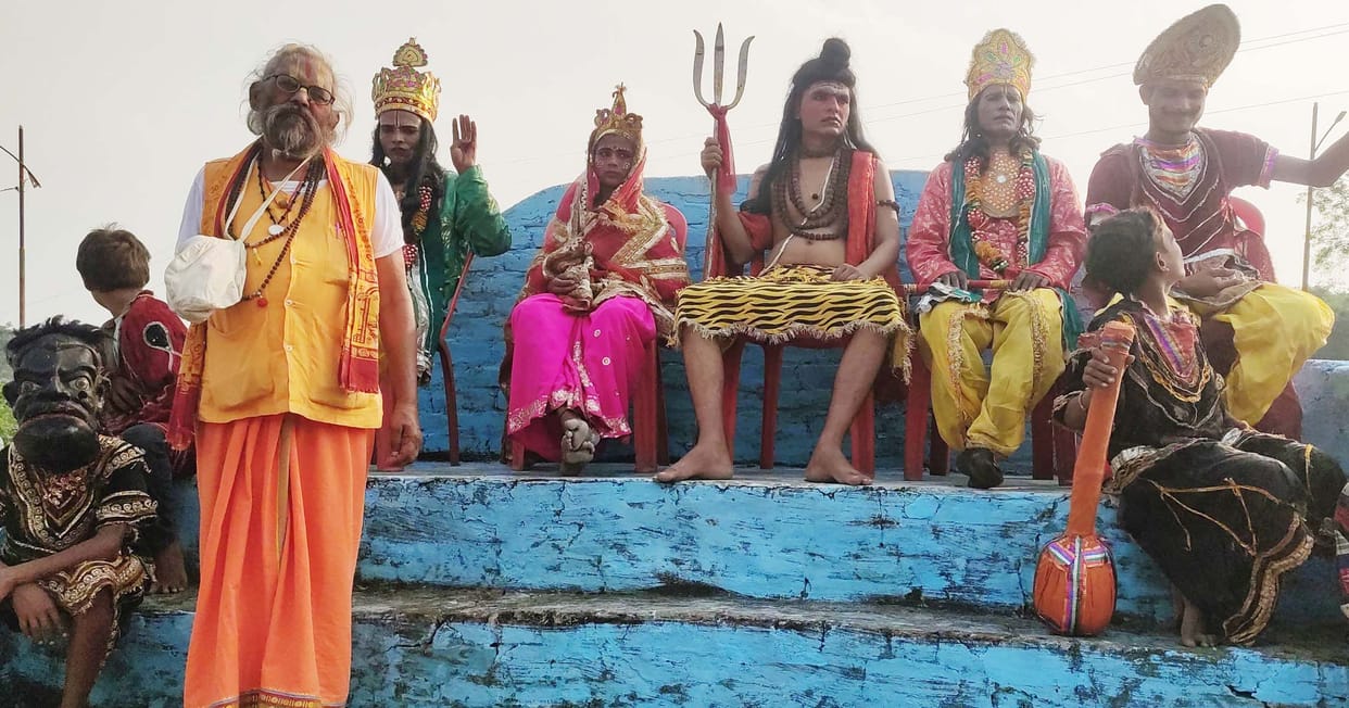 Ramlila begins in Khutar with Shiv procession