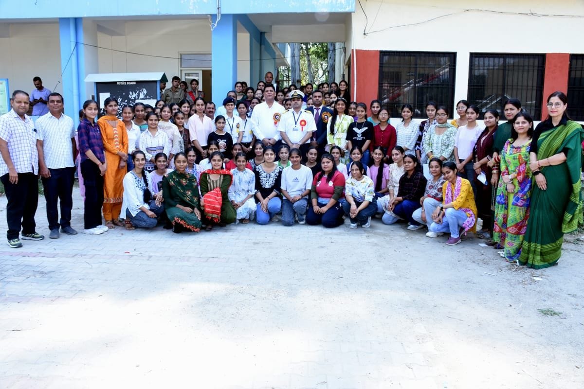 Seminar organized in Daulatpur College on career opportunities of girls in Merchant Navy.