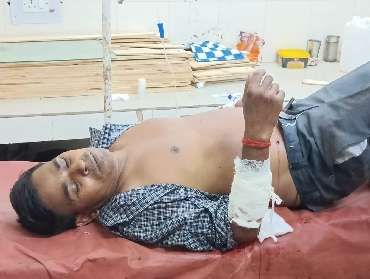 A young man who went to the farm was shot in a land dispute