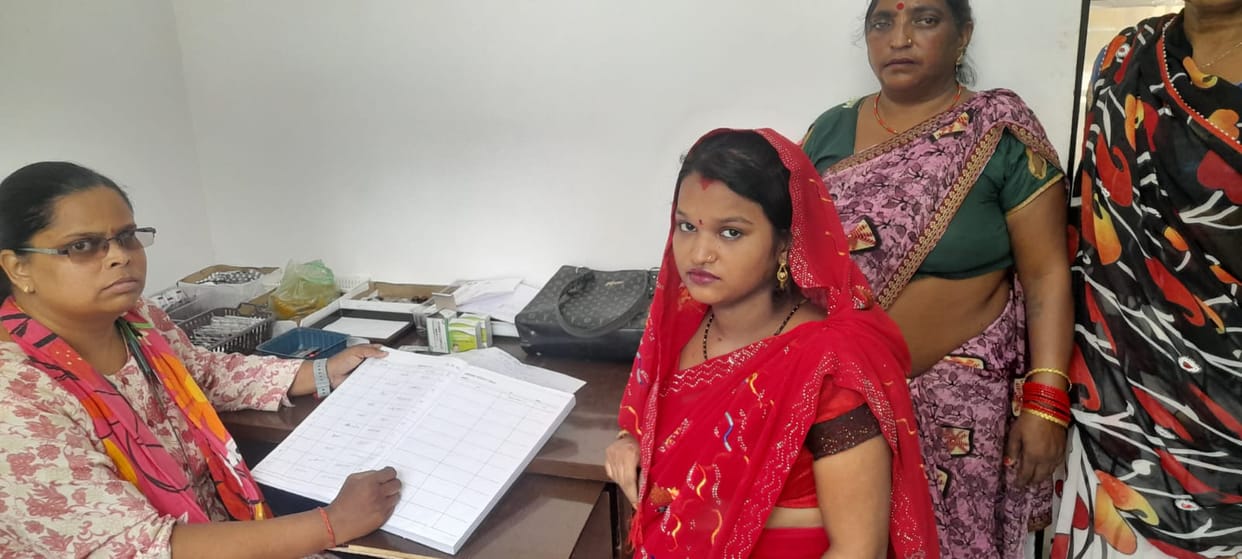 The doctor was absent, the staff nurse and ward boy distributed the medicines