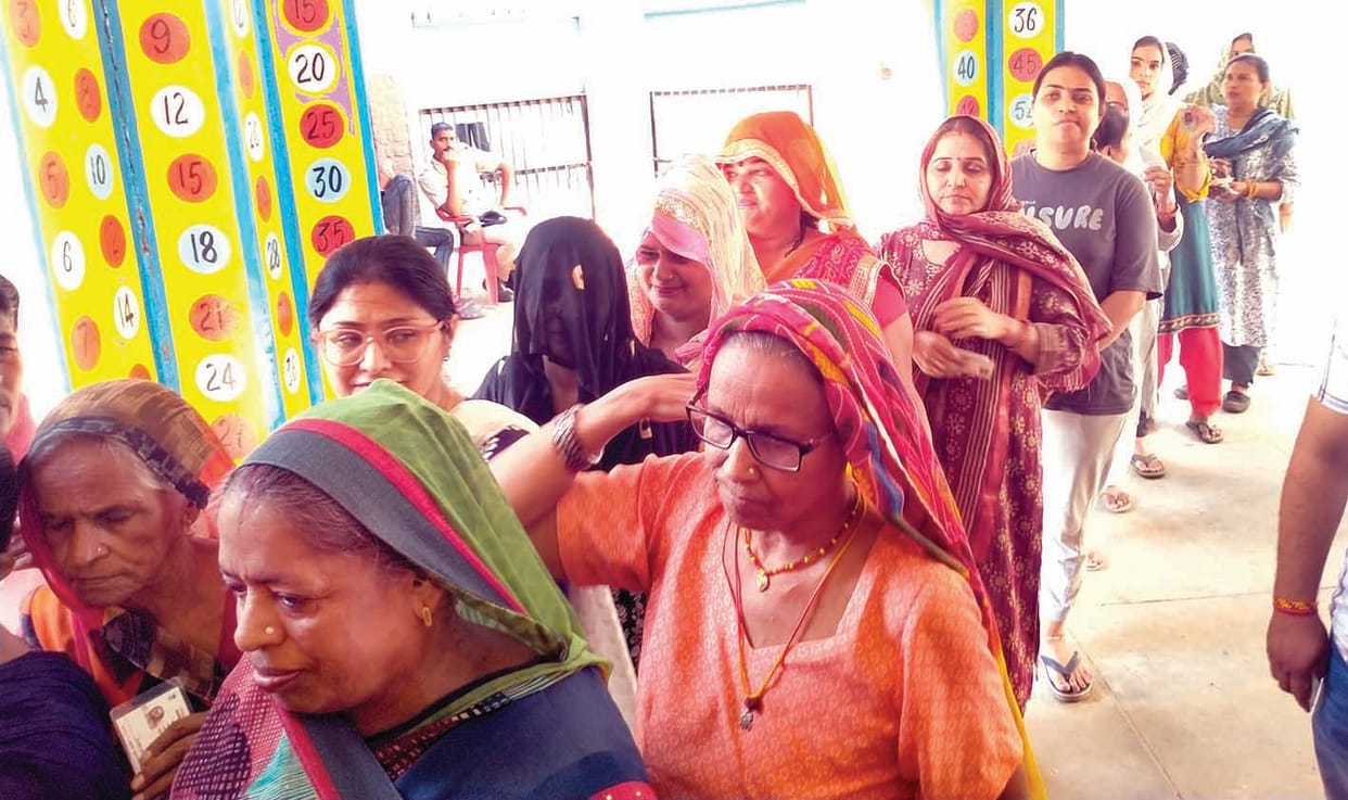 Women became responsible, ahead of men in voting