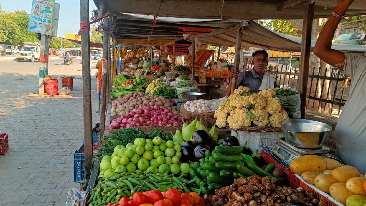 Vegetable prices increased during the festival