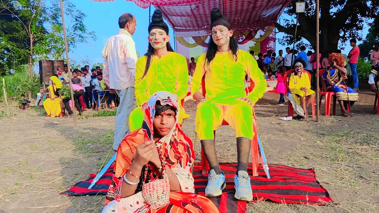The audience became emotional after watching the enactment of Shabri Milan and Bali Vadh