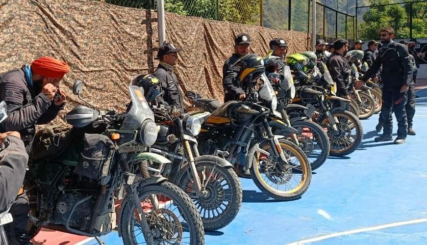 Army bike rally reaches Jyotirmath, will go to Niti-Mana Valley