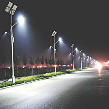 Street lights will be installed in dark streets, vacant plots will be fenced.