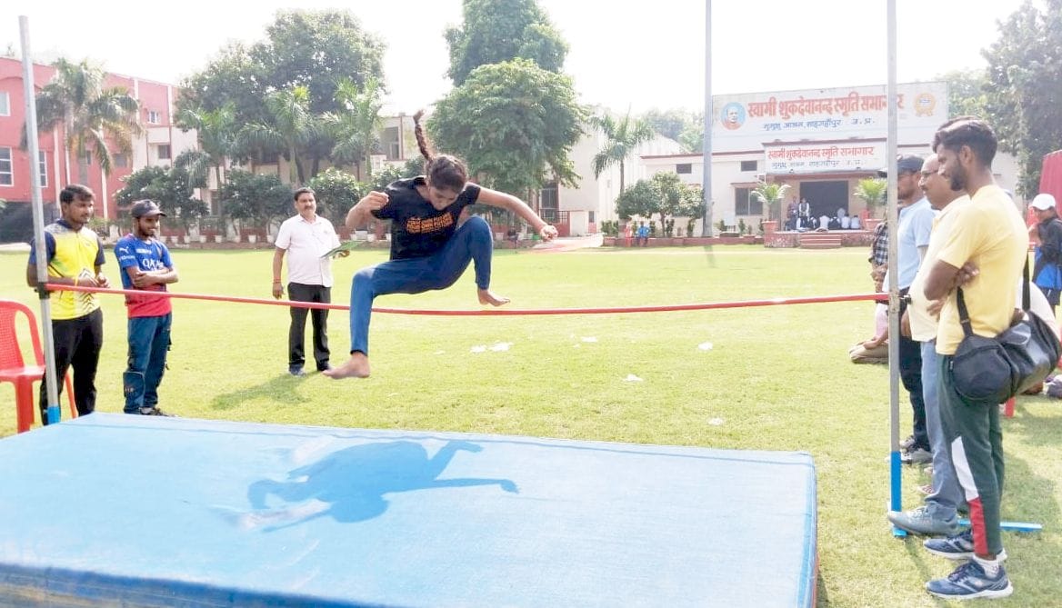 Kamini and Ayush top in high jump
