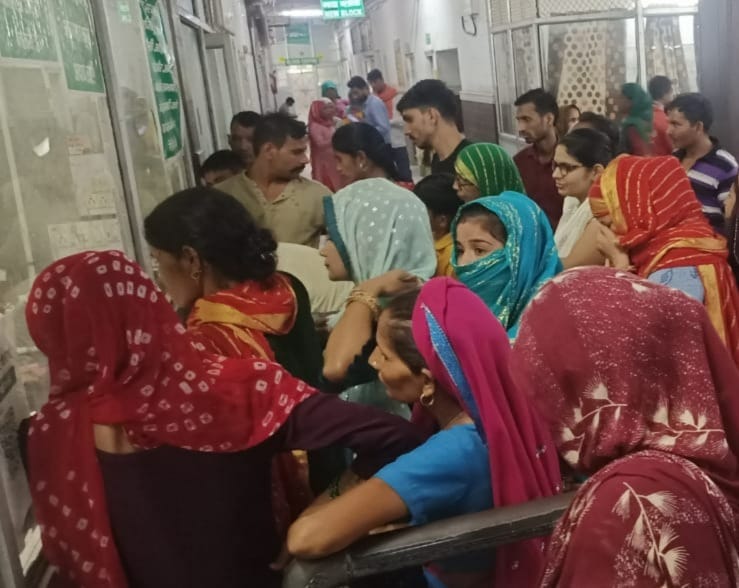 Change in weather, lung infection patients increased