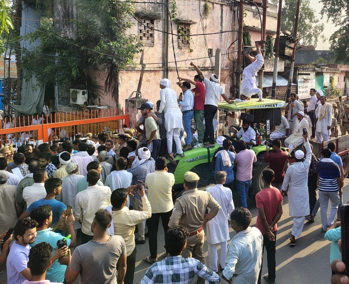 Promise after promise, but not even one fulfilled, as a result farmers took to the streets