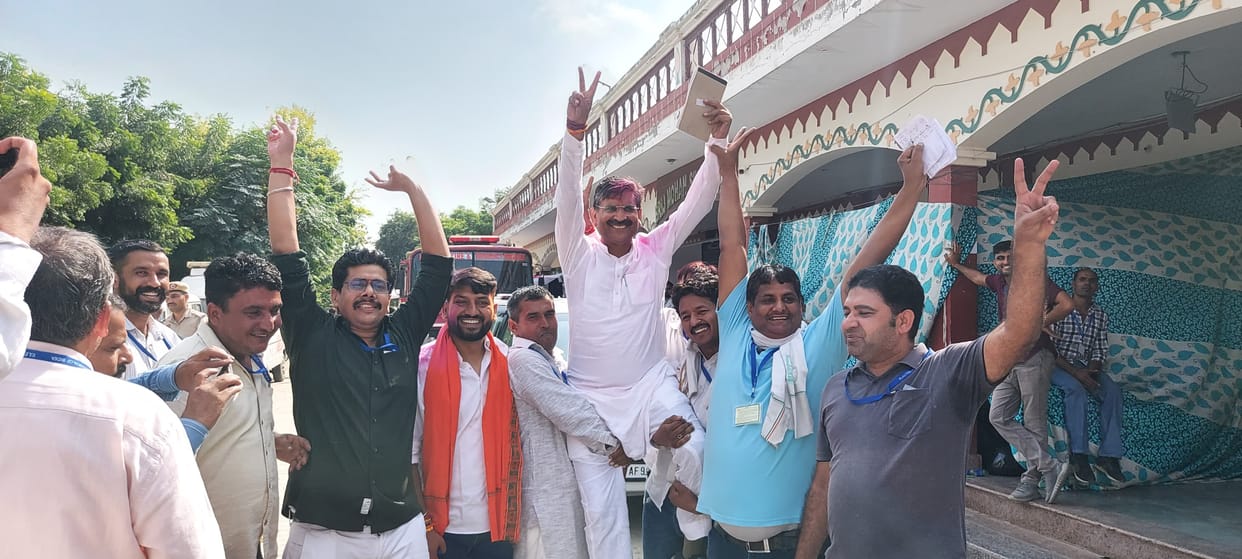 Lotus bloomed for the first time in Narwana