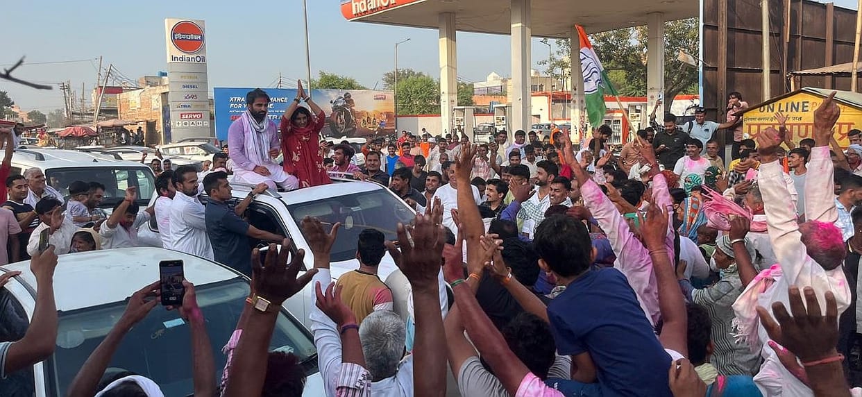 Vinesh entered politics after wrestling