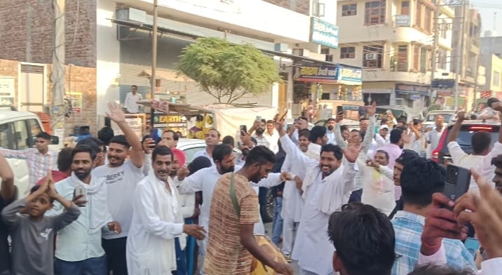 Ellenabad: Abhay Singh Chautala could overtake Bharat Singh only in the 14th round.