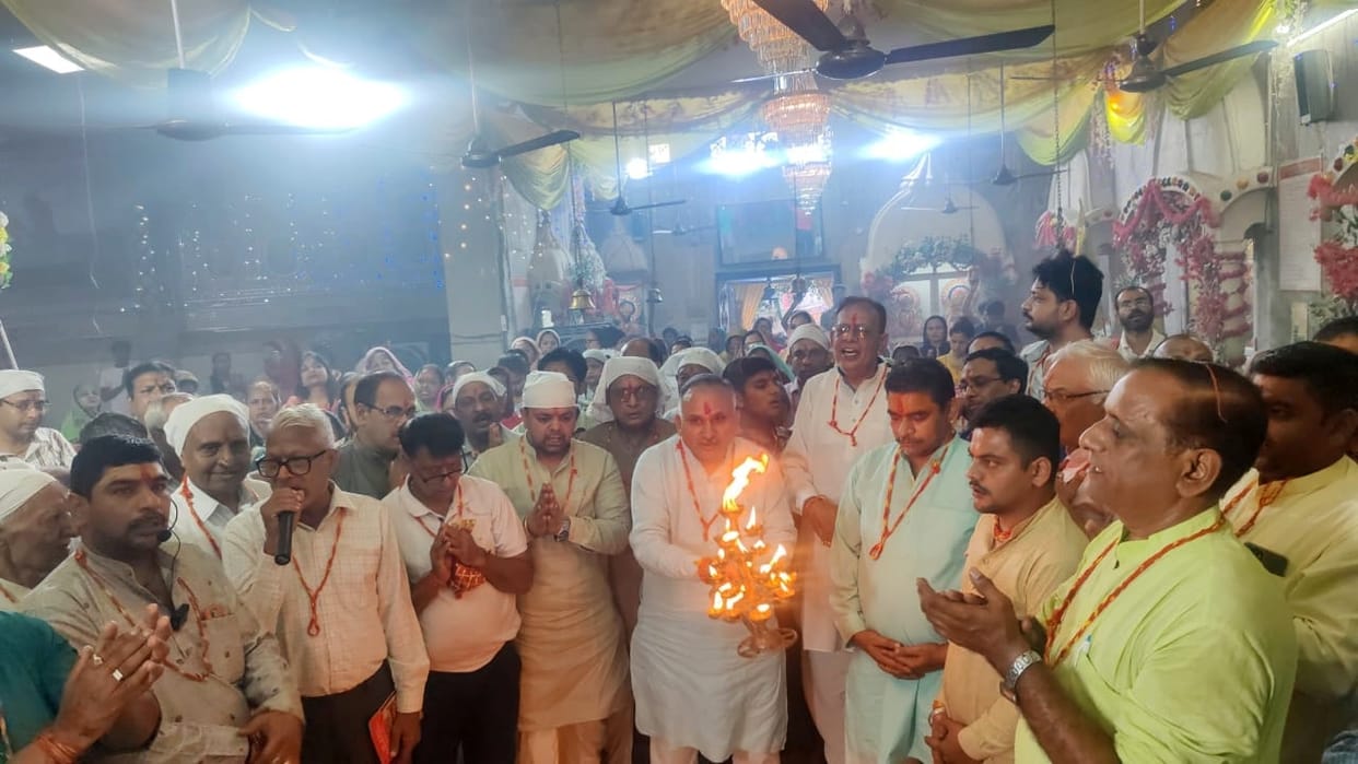 Chhath Kadhai was done in Chitane Wali Mata Mandir, devotees will flock to the fair today
