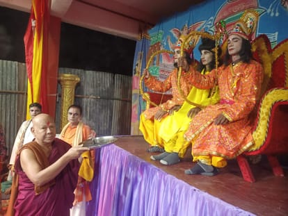 As soon as Shiva's bow broke, Nandini Sita became Ram's mother