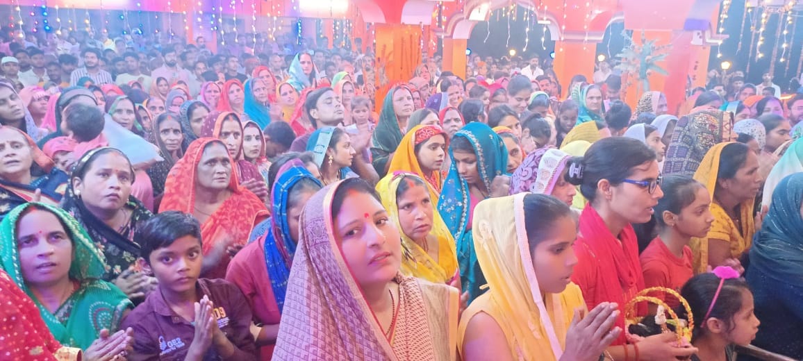 Devotees gathered in goddess temples, new head