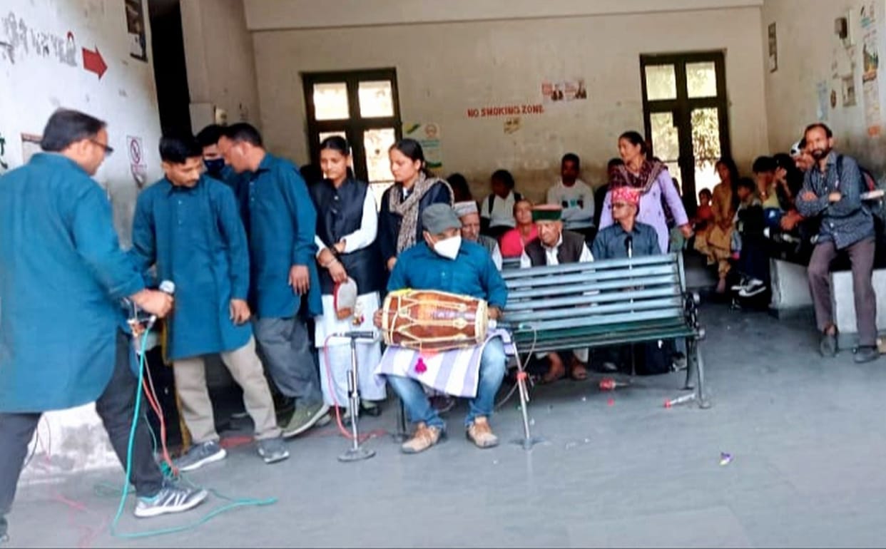 Lesson of awareness taught through street plays