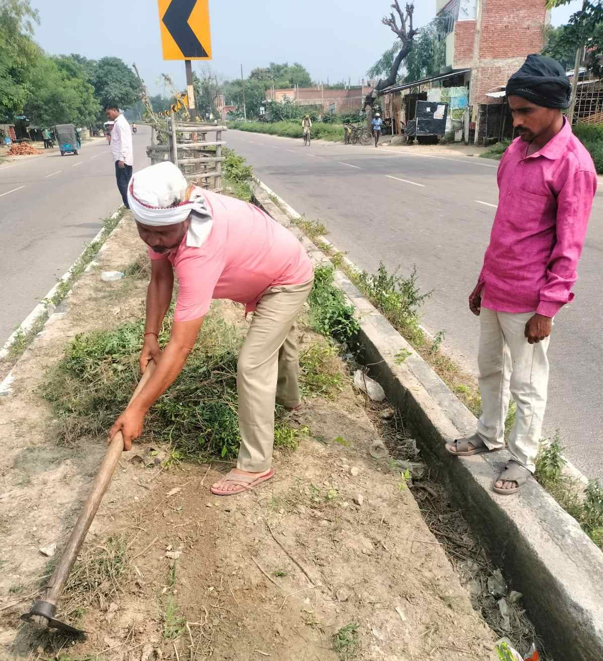 45 km Lucknow-Gonda road cleaned, one lakh girls will have a feast