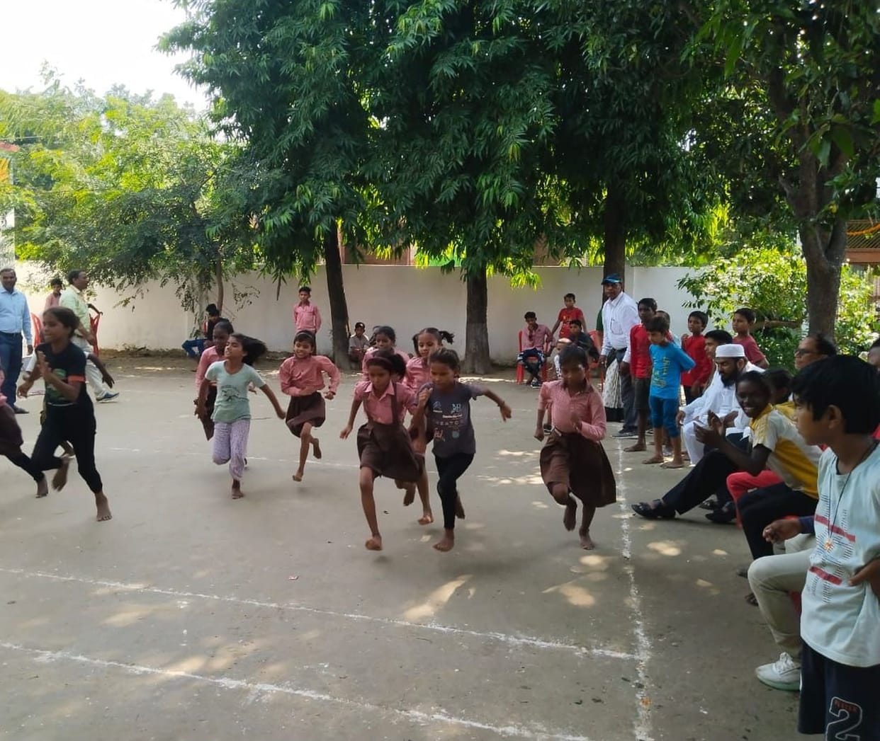 Niba's team is the topper in Kabaddi boys category and Sahijna's team is the topper in girls category