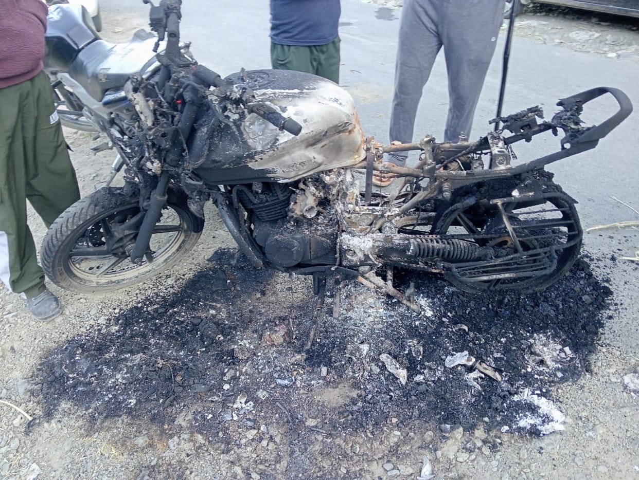 They drank alcohol while sitting together, stole money from a friend's house, and when asked for it back, they burnt the bike.