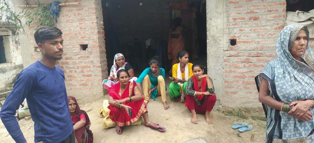 There was chaos in the village after death in the accident