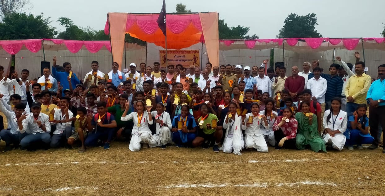 Kajal won in hammer throw and Nasreen won in shot put.