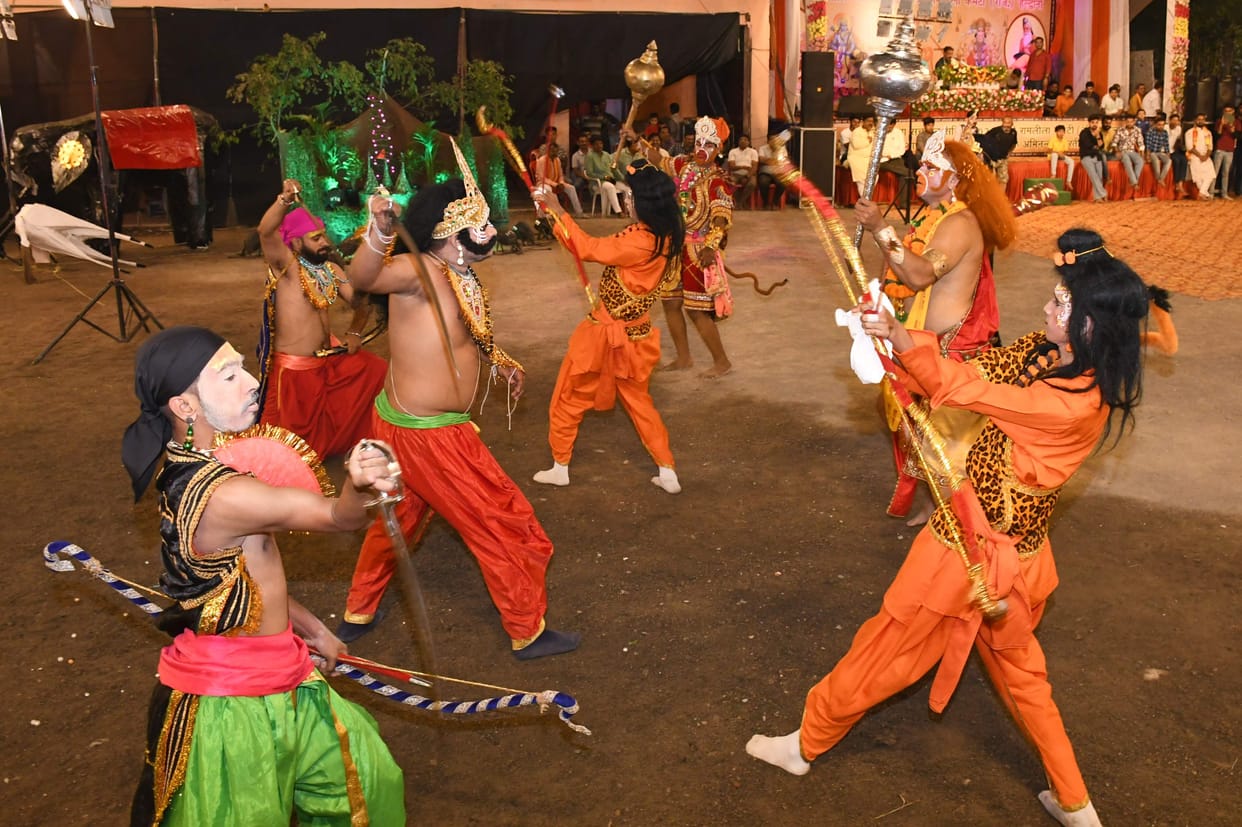 Lachiman-Meghnad, two warriors, are very angry with each other...