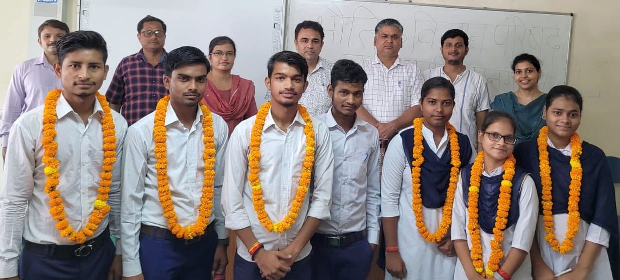 Aastha became unopposed president in the election of Mathematics Council
