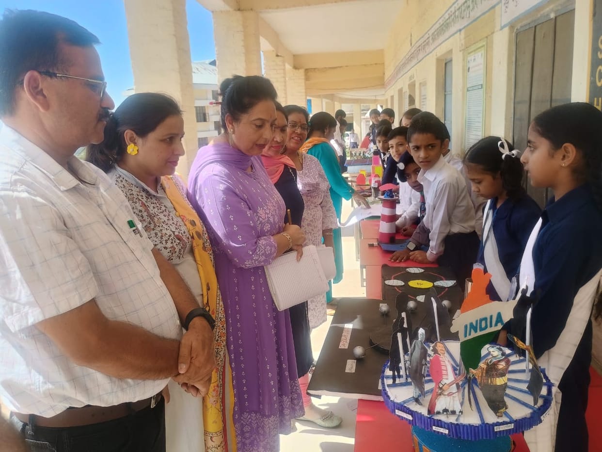 Aditya's science model is the most interesting in the model exhibition