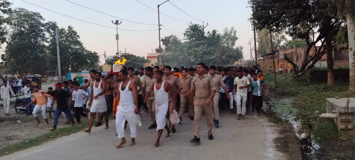 Historic Barosi Parikrama taken out in Barwar