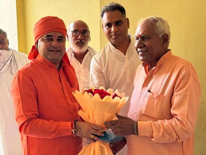 Balak Nath congratulated Omprakash Yadav on his victory.