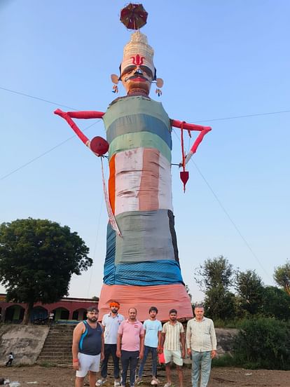 125 feet high effigy of Ravana will be burnt in Berali Kalan today