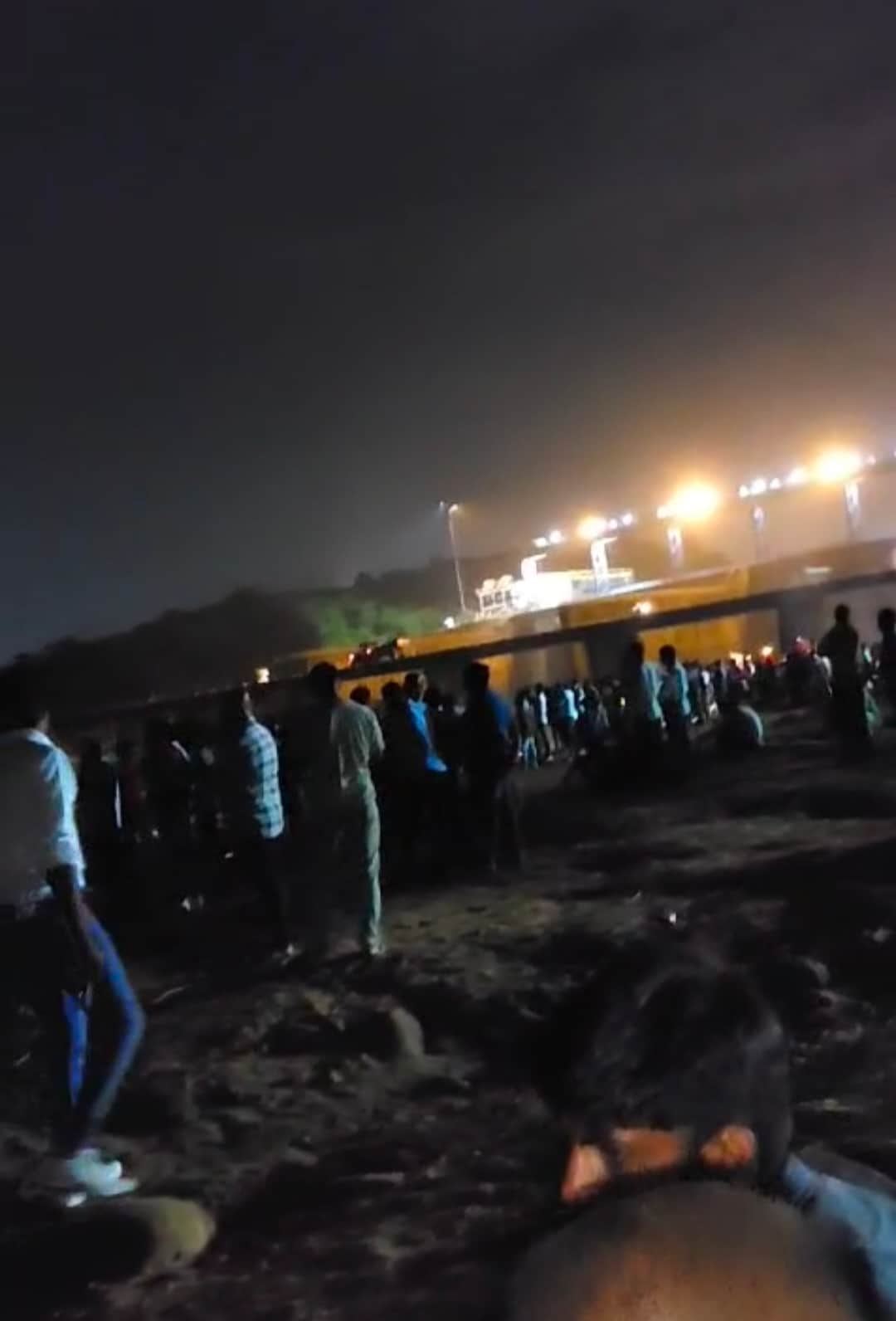 A young man who had gone to immerse the idol of Maa Durga in Tikri died