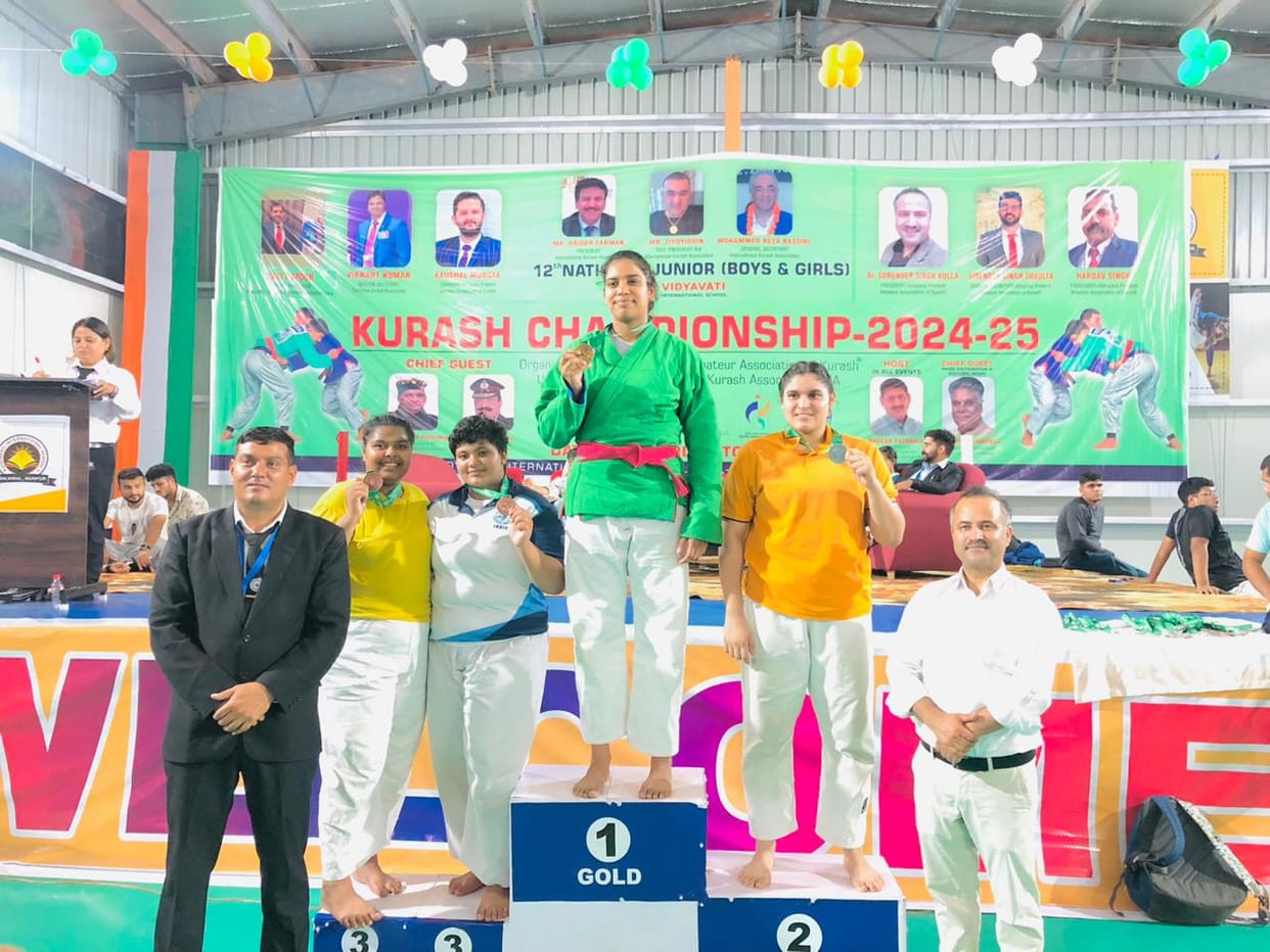 Players won two bronzes in the National Junior Kurash Competition
