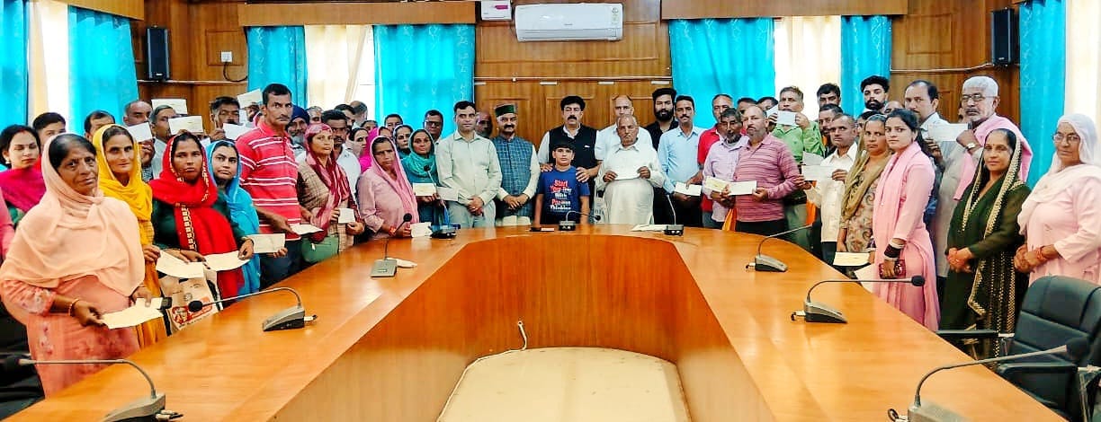 MLA distributed relief money to needy families
