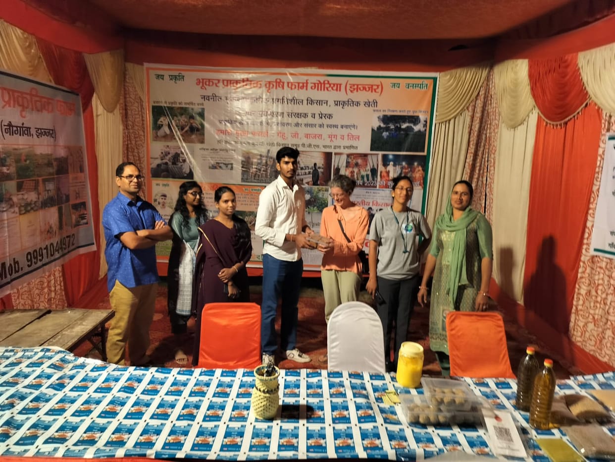 Products of farmers doing organic farming received appreciation