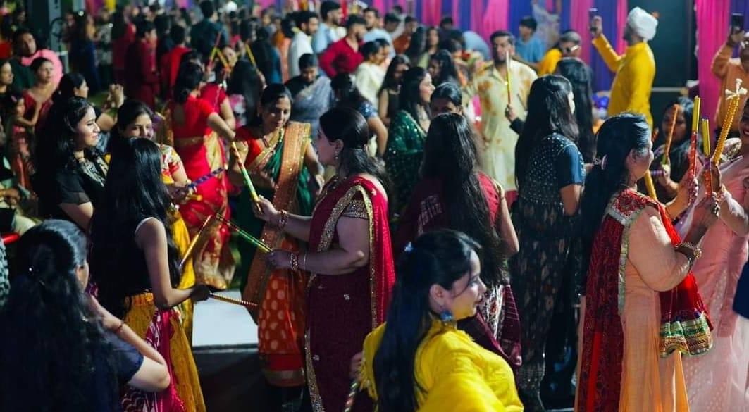 People enjoyed Dandiya Nights, danced to the tunes