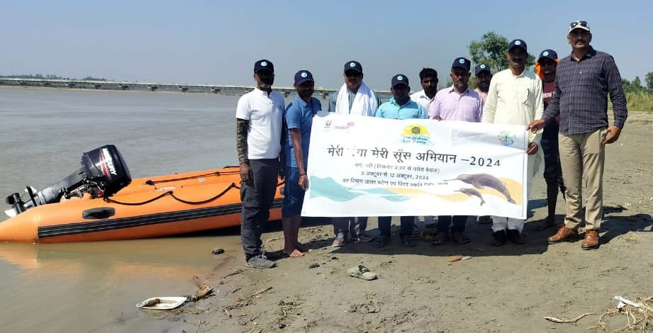 Dolphin family is increasing in Ganga