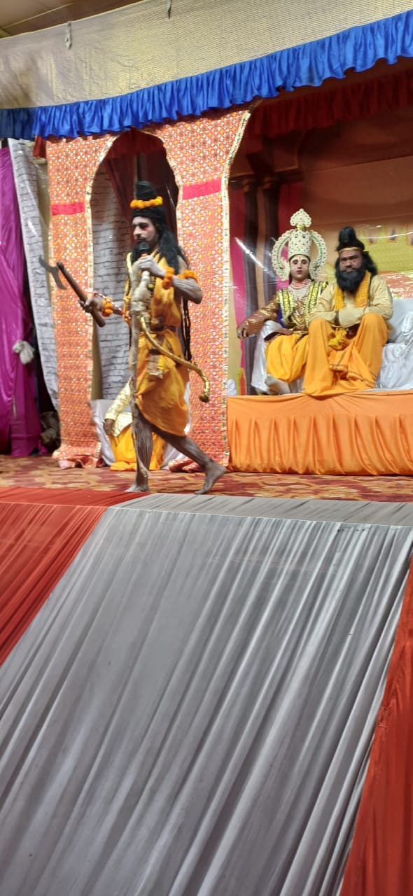 Parashuram dialogue play staged in Puranpur