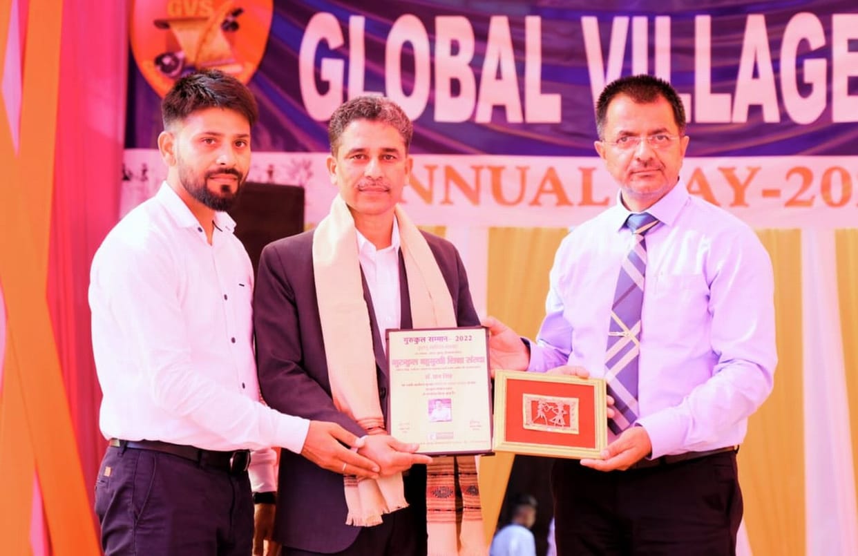 Gurukul honor to Dr. Paan Singh