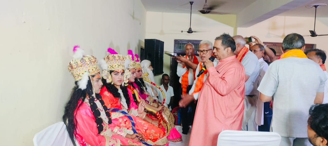 Lord Shri Ram returned to Ayodhya after killing Ravana.