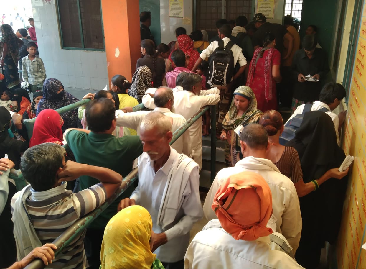 Patients with fever increasing due to fluctuations in temperature